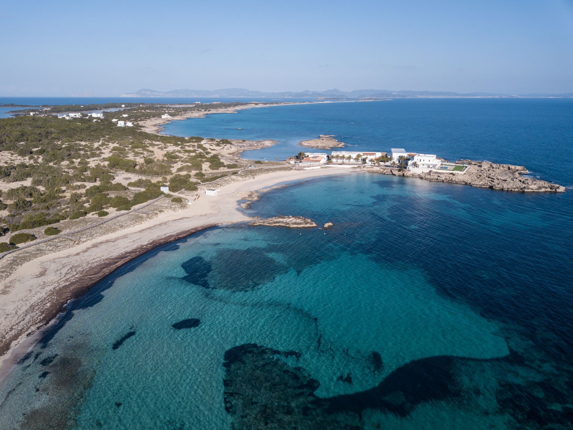 Sa Pedrera Suites & Spa Es Pujols Bagian luar foto